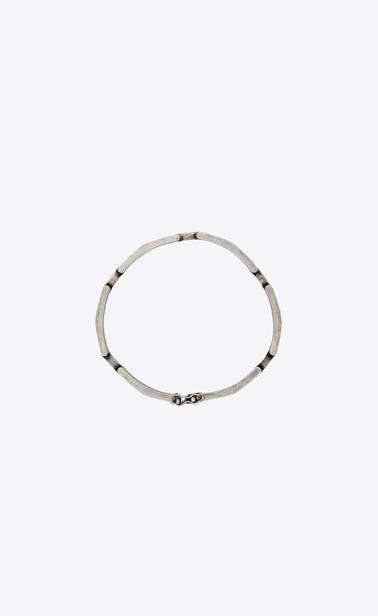 Tribal bracelet with metal grids